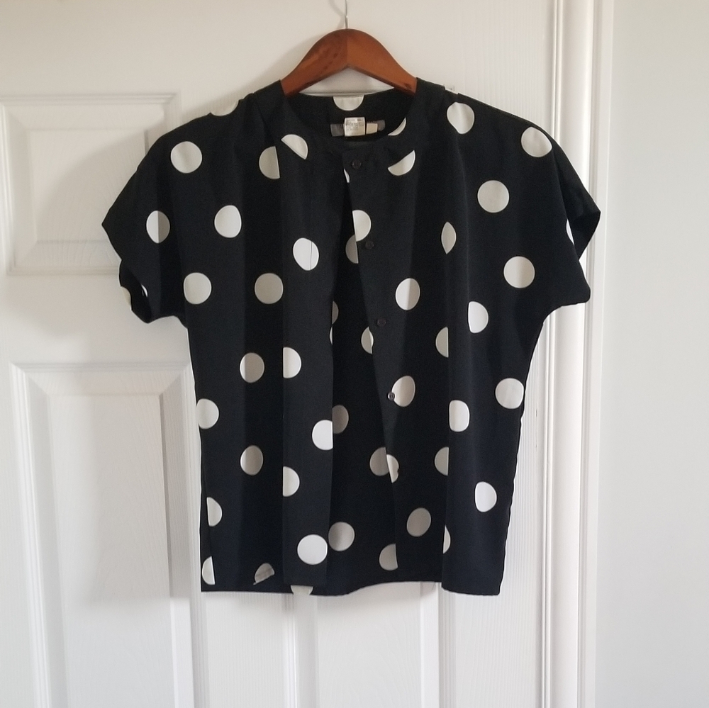 Polka dot top